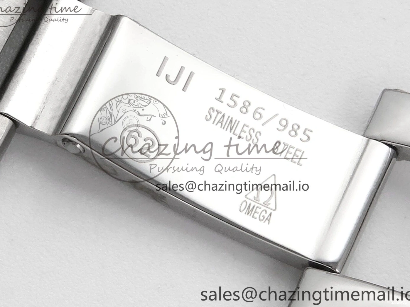 0108 Aqua Terra 150M GMT OMF 1:1 Best Edition White Blue Dial on SS Bracelet A RelaxedFit 7709